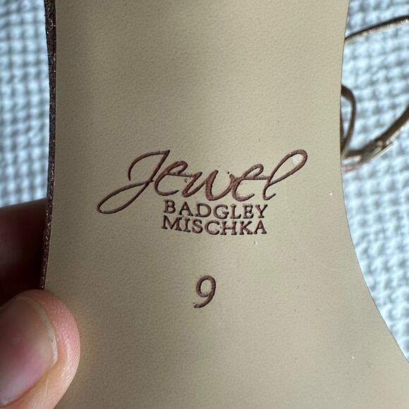 Badgley Mischka Womens Danni Low Block Heel Sandal NWT - Picture 13 of 13